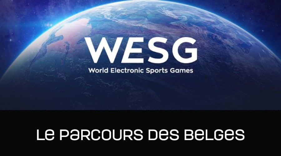 WESG 2017 - le parcours des belges