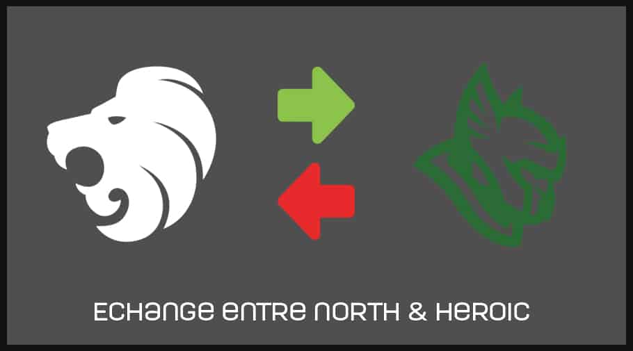 Echange de joueurs entre North et Heroic