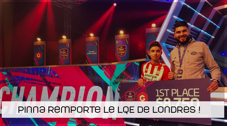 Stefanno Pinna remporte la Gfinity LQE de Londres