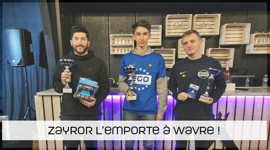 EGO-ZayroR remporte la Wavre Arena eFootball Cup