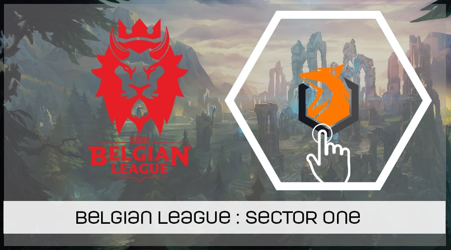 LoL Belgian League - présentation de Sector One
