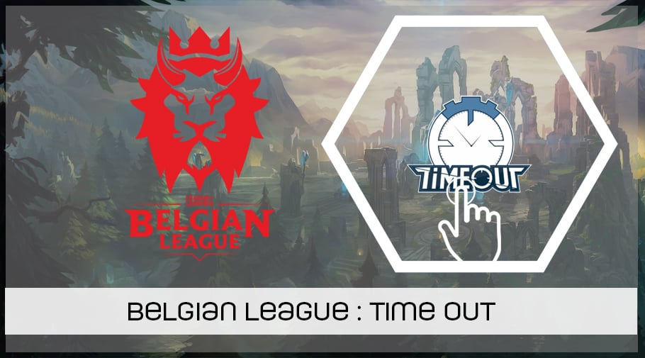LoL Belgian League - présentation de TimeOut Esports
