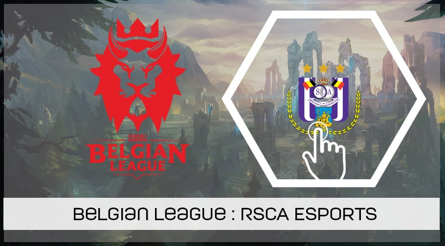 LoL Belgian League - présentation du RSC Anderlecht Esports