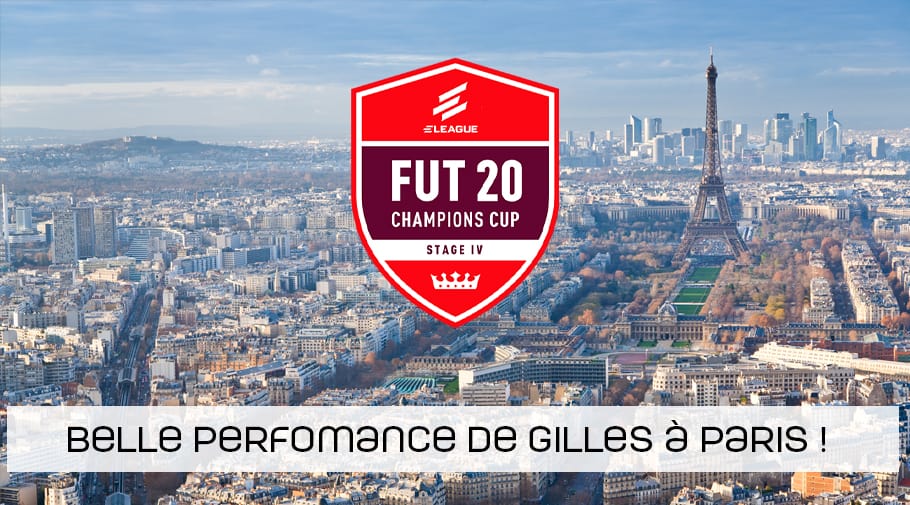 Belle performance du belge Gilles à la Fut Cup 4 de Paris - FIFA20