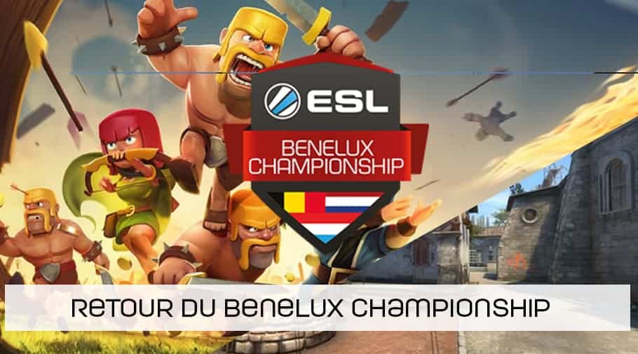 Fin de l'ESL Proximus - retour de l'ESL Benelux Championship