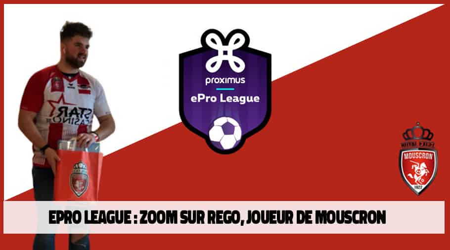 ePro League FIFA 20 - interview Rego - Royal Excel Mouscron