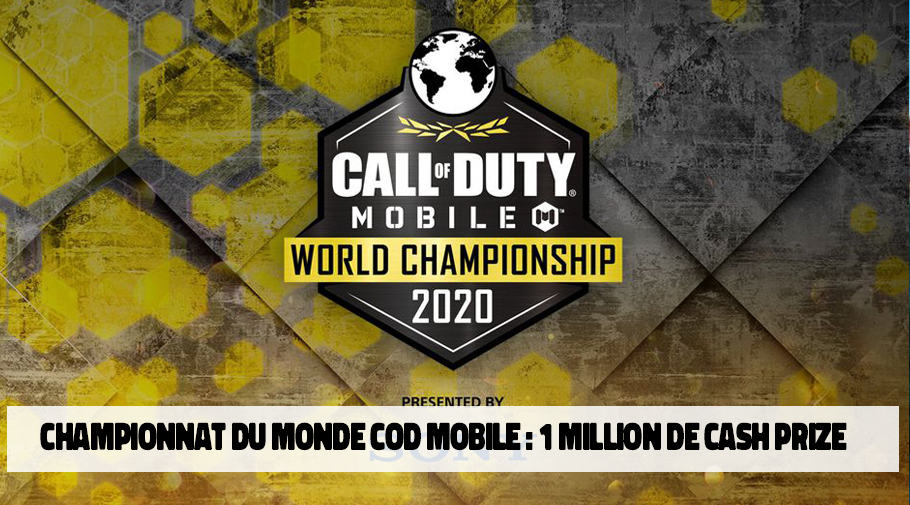 Call of Duty Mobile - un tournoi avec 1 million de dollars de cash prize