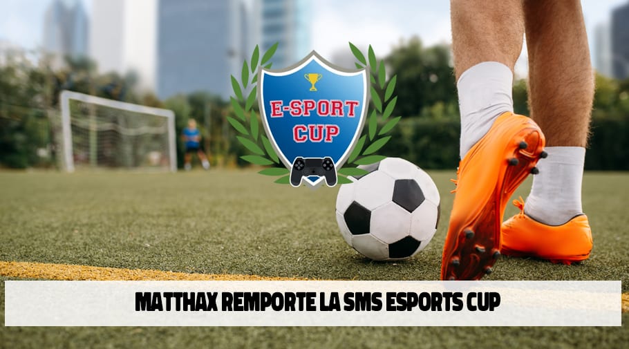 Le joueur du Sporting Club de Charleroi Matthax remporte la SMS Esports cup