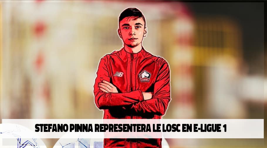Stefano Pinna representera Lille LOSC en e-ligue-1