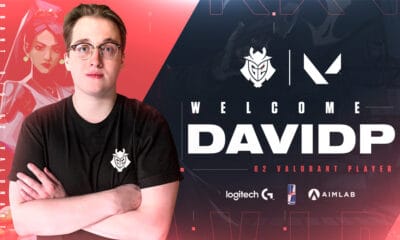 DavidP rejoint G2 Esports sur Valorant